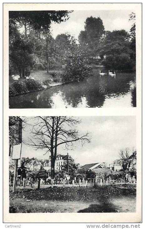 LE HAVRE AVANT ET APRES LA GUERRE SQUARE JEAN JAURES ANCIENNEMENT SQUARE ST-ROCH GUERRE 40 - Square Saint-Roch