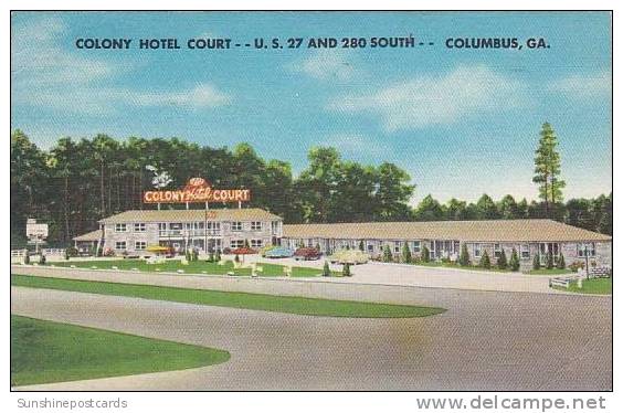 Georgia Columbus Colony Hotel Court - Columbus