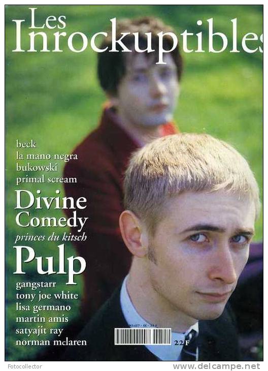 Les Inrockuptibles N° 55 (Divine Comedy - Pulp) - Musica