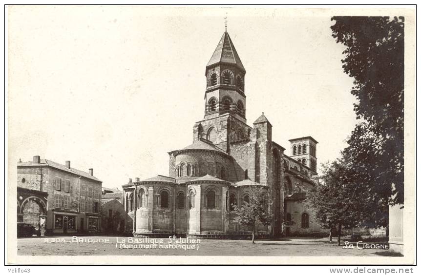 43/CPSM - Brioude - Basilique St Julien - Brioude