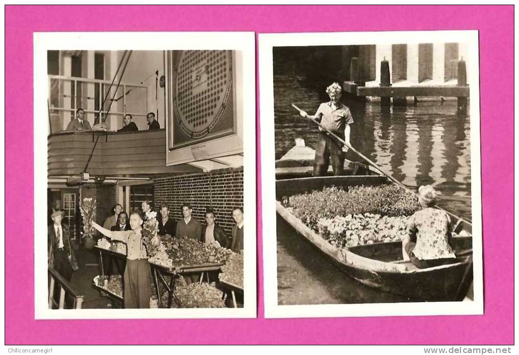 Bloemencentrum - Aalsmeer Holland - Crieur L. OPSTEKER - Fleurs - Serres - Animée - P. JAGER - 10 Snapshots 9 X 7 Cm - Aalsmeer