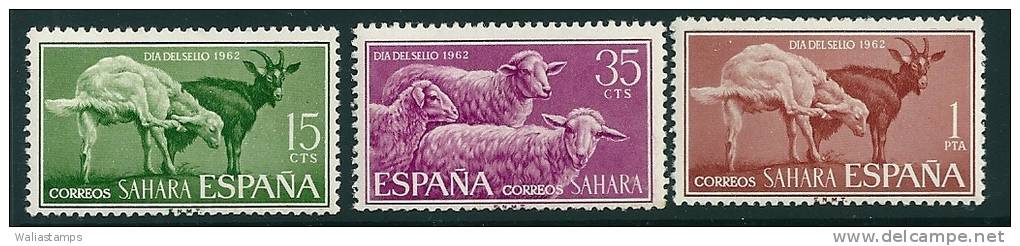 Sahara 1962 SG 209-11 MNH** - Spanische Sahara