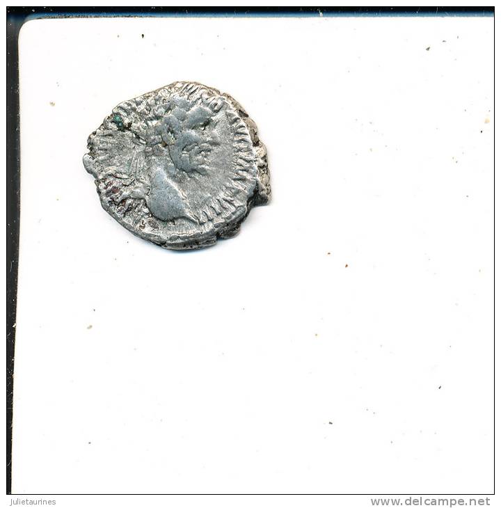 Septime Severe Denier Argent A Tete De Septime Severe R Divinite Assise - The Severans (193 AD To 235 AD)