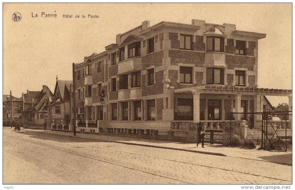 BELGIQUE - FLANDRE OCCIDENTALE - DE PANNE - LA PANNE - Hôtel De La Poste. - De Panne