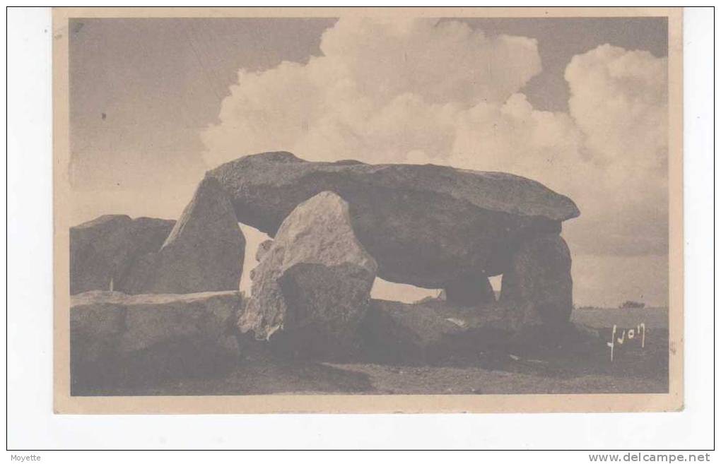 CPA-56-1938-CARNAC-DOLMEN DE KER GAVAT - Dolmen & Menhirs