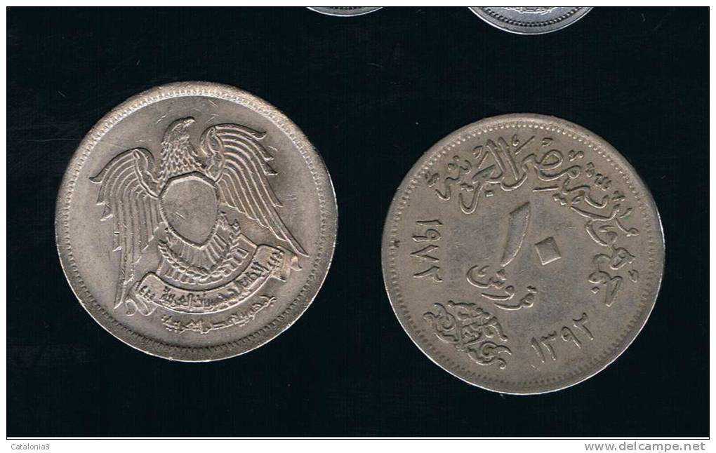 EGIPTO -   10  Piastres  1972  KM430 - Aegypten