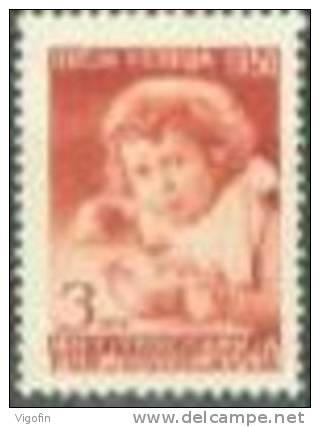 YU 1950-609 CHILDREN´S WEEK, YUGOSLAVIA, 1 X 1v, MNH - Neufs