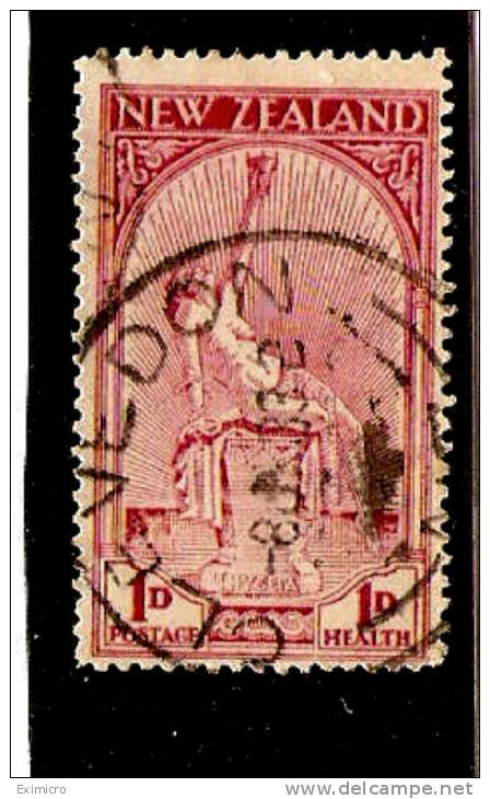 NEW ZEALAND 1932 1d + 1d HEALTH STAMP SG 552 VERY FINE USED Cat £30 - ...-1855 Prephilately