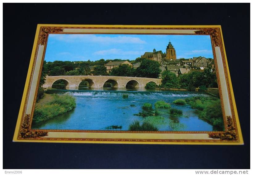 Wetzlar An Der Lahn Lahnerbrücke Mit Blick Zum Dom     ( 9 ) - Wetzlar