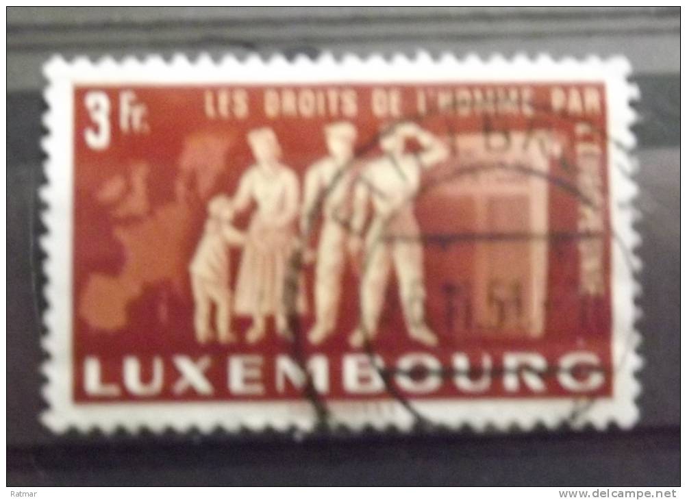 Les Droits De L´Homme YT 447 Oblitéré - Used Stamps