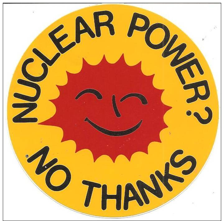 NUCLEAR POWER? NO THANKS - Autocollants