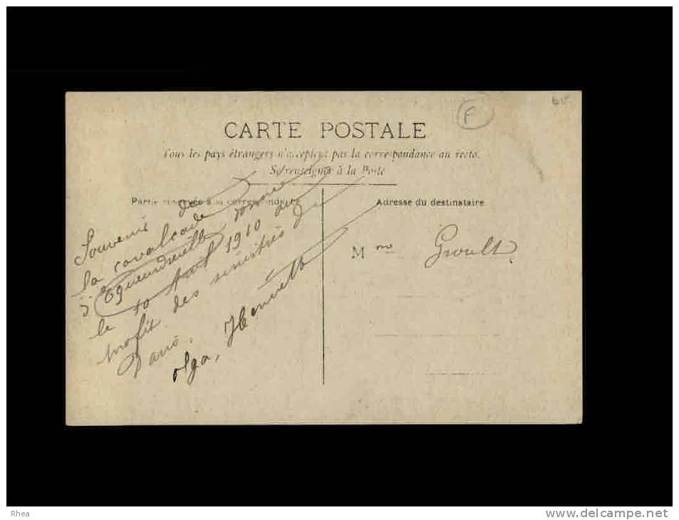 50 - EQUEURDREVILLE - Souvenir De La Cavalcade Le 10 Avril 1910 Au Profit Des Sinistrés De Paris - Voir Verso - Equeurdreville