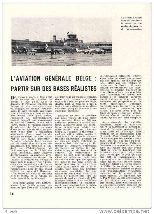 Magazine AVIATION Et ASTRONAUTIQUE - Mai 1966 -  BOEING - HANOVRE -      (3124) - Fliegerei