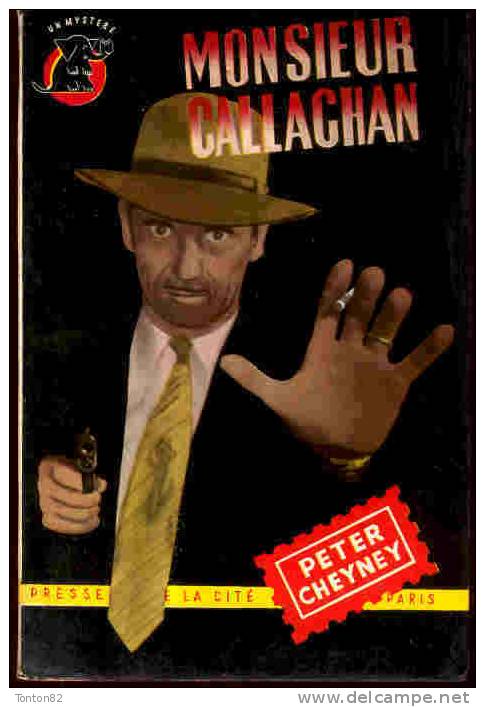 Un Mystère N° 142 - Monsieur Callaghan  - Peter Cheyney - ( 1953 ) - Presses De La Cité