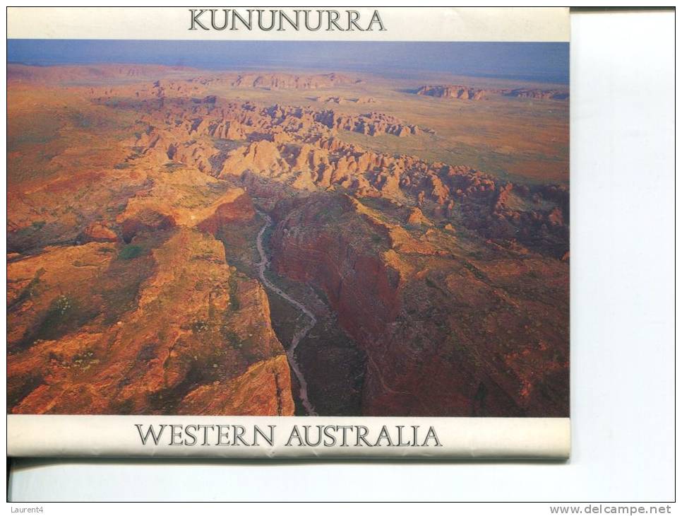 (07) Postcard View Folder - Depliant De Carte Postale - Western Australia - Kununurra - Sonstige & Ohne Zuordnung