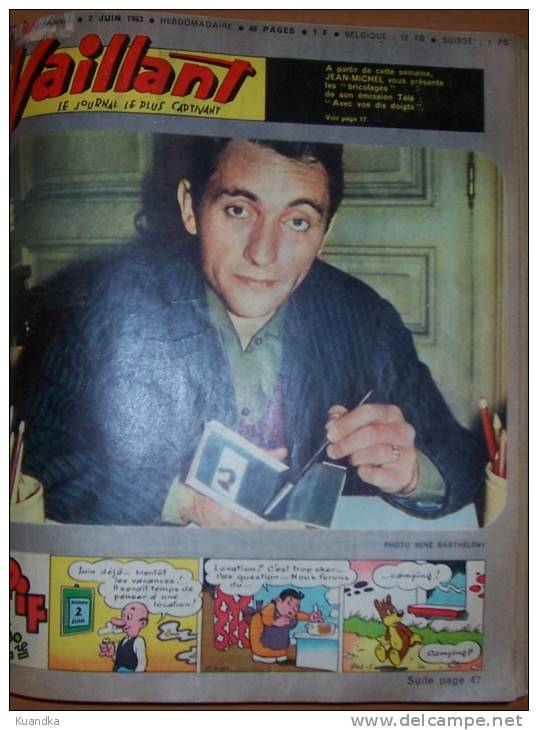 1963 Vaillant Le Journal le plus Captivant No 934-953,Album Relie, Bound Album,  Album Rilegato