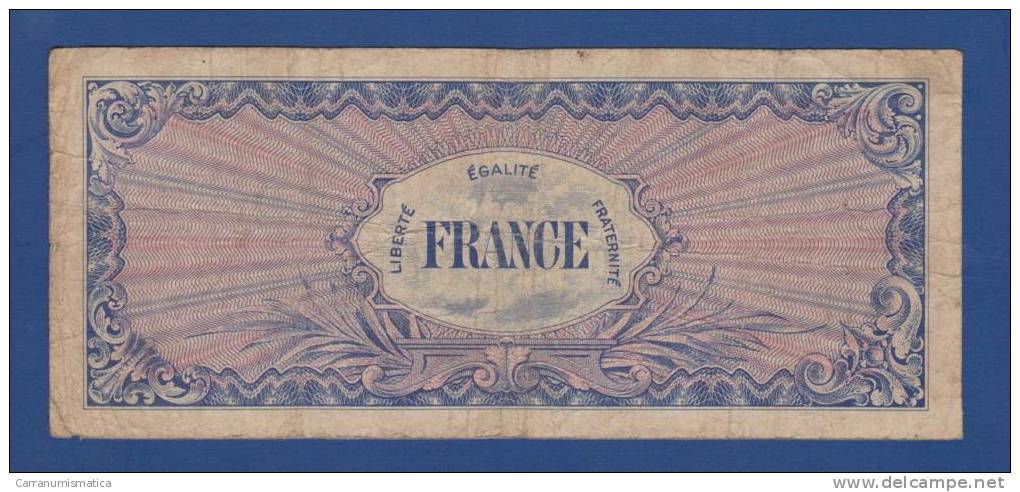FRANCE -ALLIED MILITARY CURRENCY - 100 Francs (FRANCE) - Série 1944 - 1945 Verso Frankreich