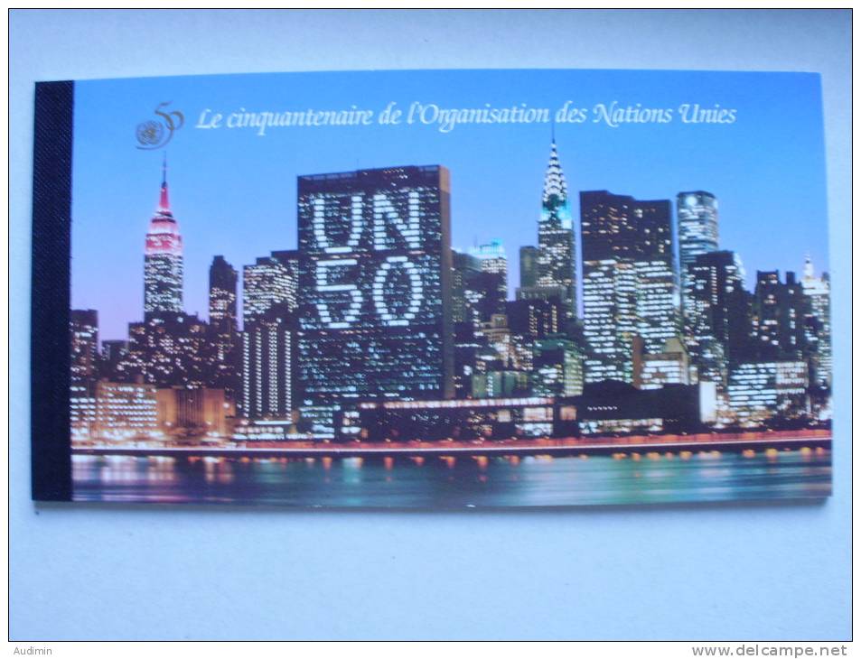 UNO-Genf 273/84 MH 1 Booklet 1 **/MNH, 50 J. Vereinte Nationen (UNO) - Markenheftchen