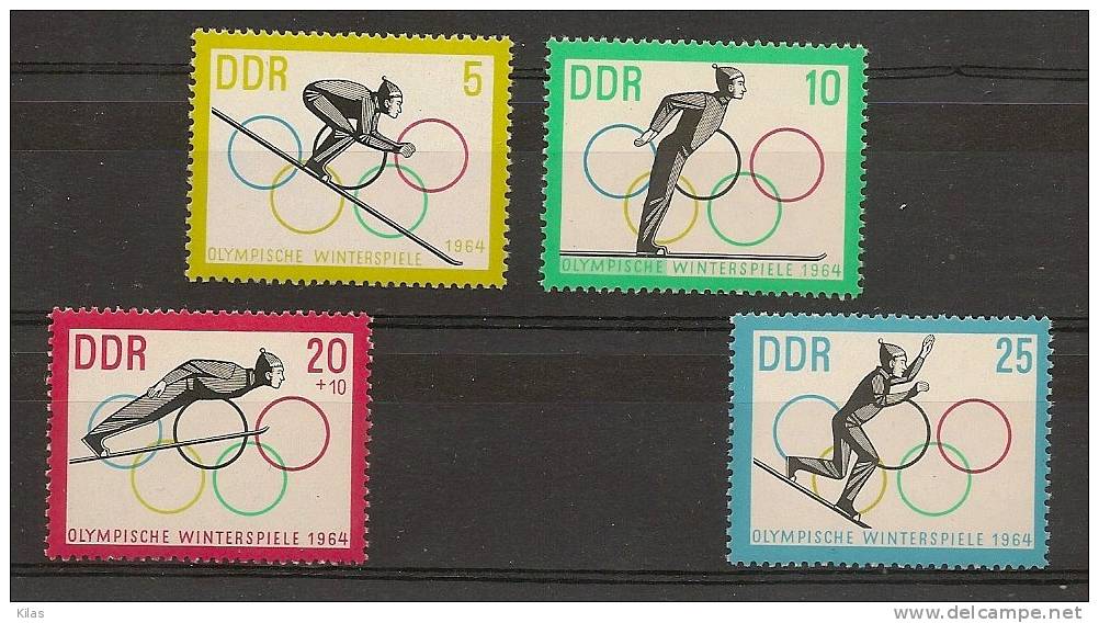 GERMANY DEMOCRATIC  OLYMPICS WINTER INNSBRUCK 1964 AI - Winter 1964: Innsbruck