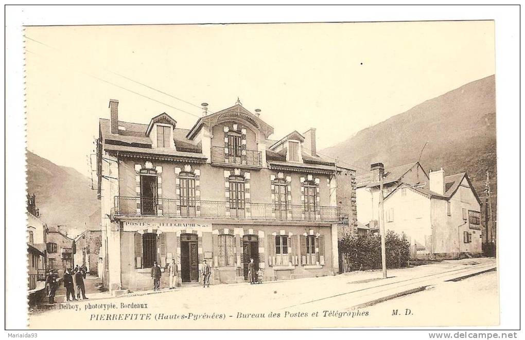 PIERREFITTE - HAUTES PYRENEES - BUREAU DES POSTES ET TELEGRAPHES - ANIMATION - LA POSTE - Autres & Non Classés