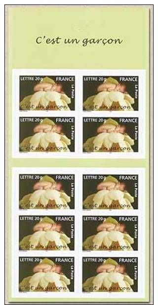 BC3805 FR2005 Carnet.timbres De Naissances."C´est Un Garçon"(nouveau-né Sur Un Lotus) - Nuevos