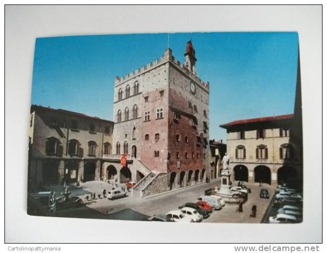 Prato Piazza Del Comune E Palazzo Pretorio Timbro Prato (FI) - Prato