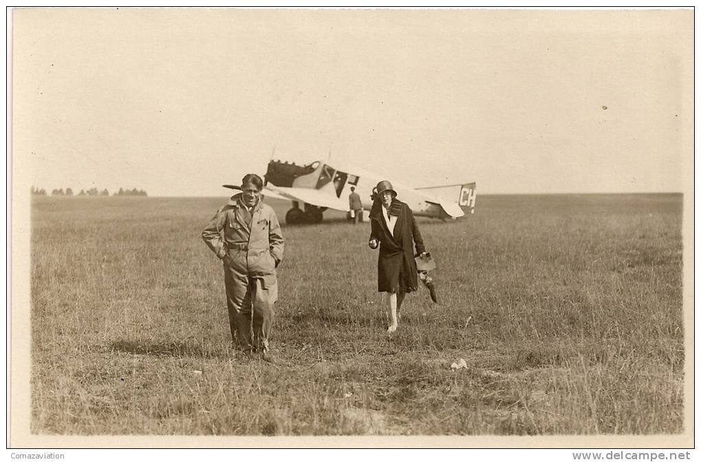 Lausanne-Blécherette - Aviateur Kammacher - 1930 - Aviation - Aviateurs