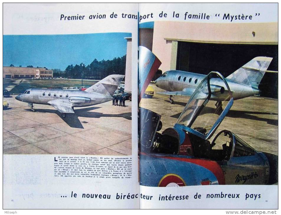 AVIATION MAGAZINE - Les Ailes - L´Air Et L´Espace - N° 370 - 1/05/1963 - CESSNA  - DASSAULT SUD "MYSTERE"    (3133) - Aviazione