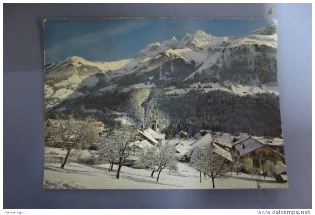 Cp Champery Et Les Dents Du Midi - Champéry