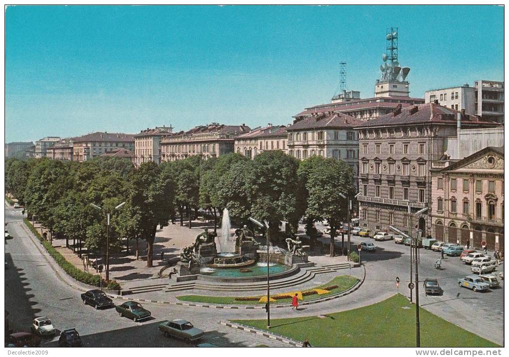 BT31 Piazza Solferino   Torino   2 Scans - Places & Squares