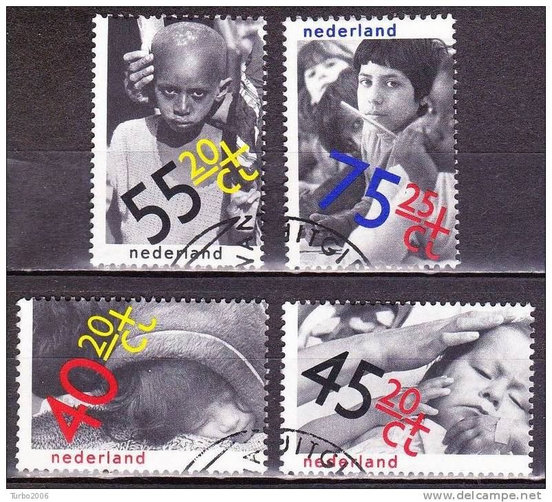 1979 Kinderzegels Gestempelde Serie NVPH 1186 / 1189 - Gebraucht