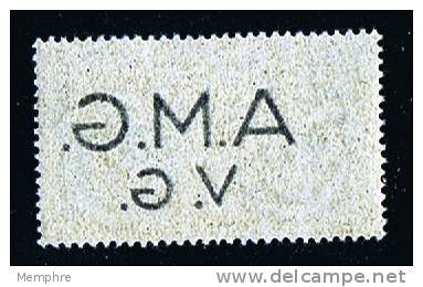 AMG-VG Decalco Della Soprastampa  Sass Expressi 1e ** MNH - Mint/hinged