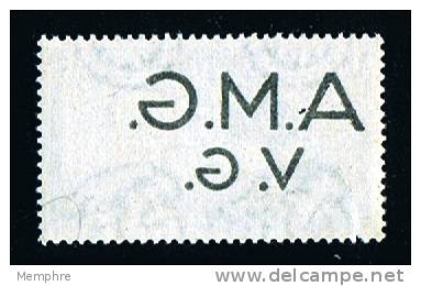 AMG-VG Decalco Della Soprastampa  Sass Posta Aera 6   ** MNH - Mint/hinged