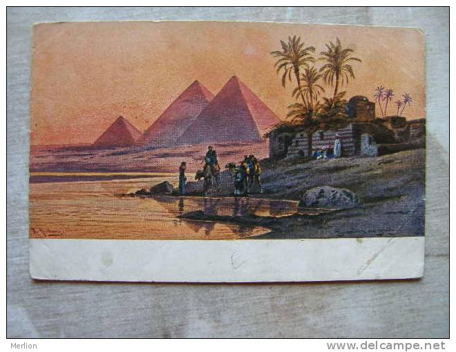 Egypt Egypte   The Pyramids Of Gizeh  - Camel Chameau    D99984 - Gizeh