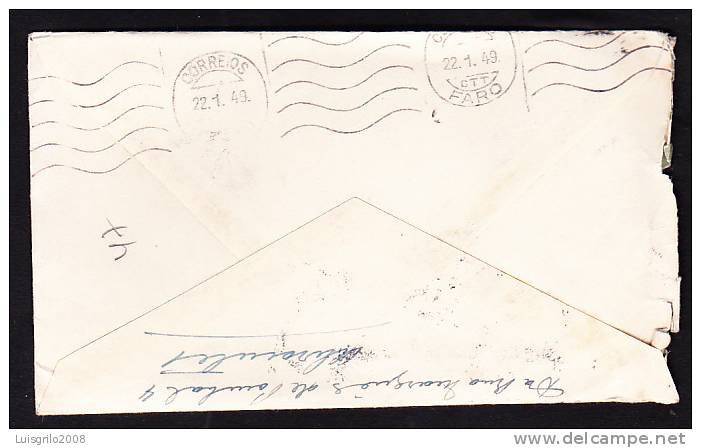 FARO -22. 1. 1949 - 2 SCANS - Covers & Documents