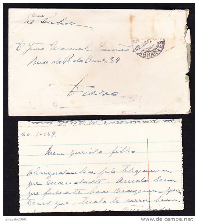 FARO -22. 1. 1949 - 2 SCANS - Covers & Documents