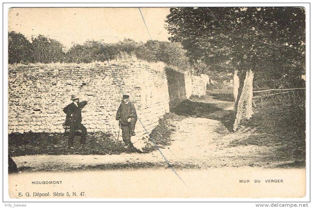 Postkaart / Carte Postale "Hougomont - Mur Du Verger" - Braine-l'Alleud