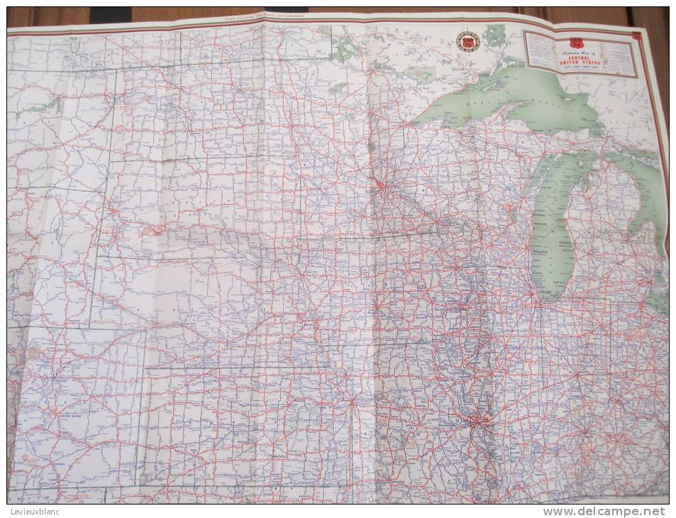 USA/Central United States/ Phillips Petroleum Company/ Phillips 66/1952      PGC16 - Wegenkaarten