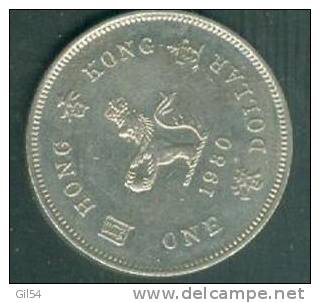 HONG KONG 1 DOLLARS 1980 - Pieb 5706 - Hong Kong