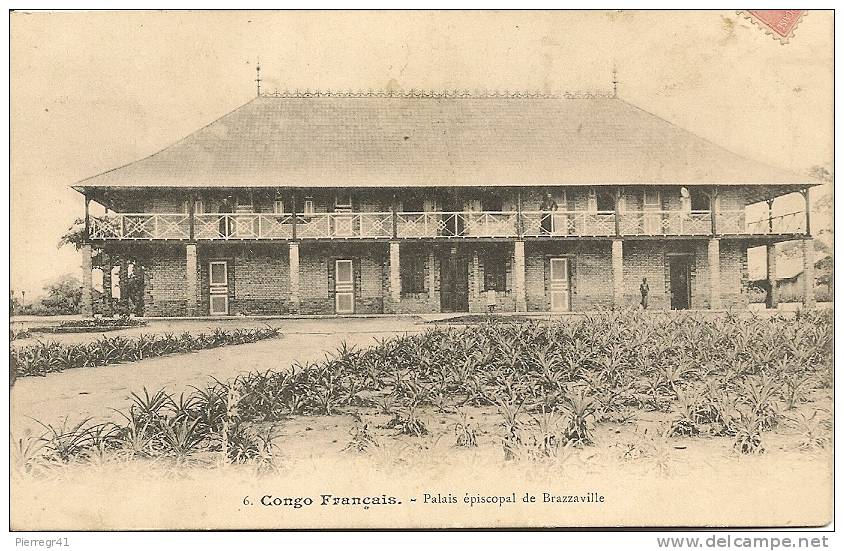 CPA-1910-CONGO FRANCAIS-BRAZAVILLE-PALAI S EPISCOPAL-TBE - Brazzaville