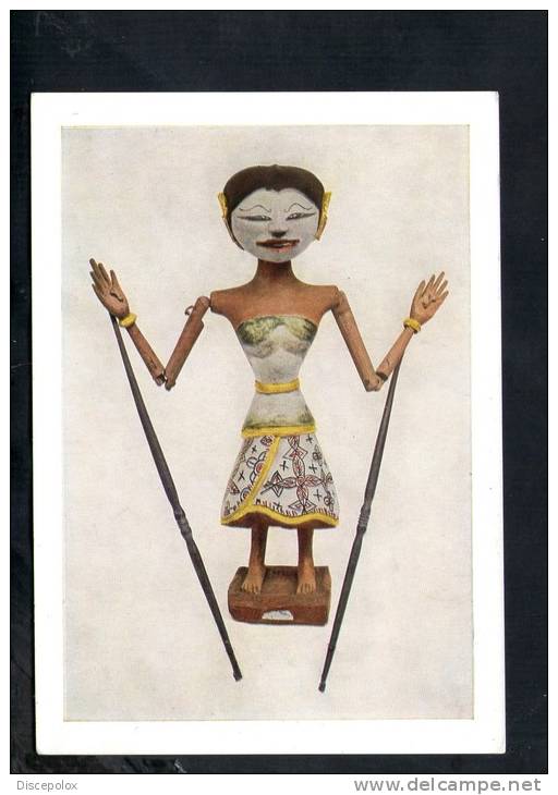 B2410 Java, Wooden Figure Used In Wayang Klitik Puppet Plays - British Museum - Indonesia
