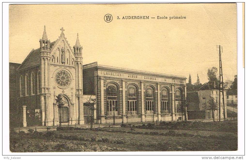 Postkaart / Carte Postale "Auderghem / Oudergem - Ecole Primaire" - Oudergem - Auderghem