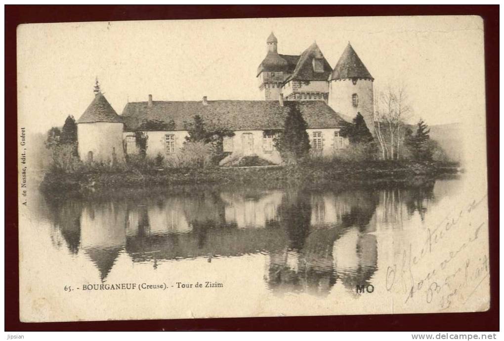 Cpa Du 23  Bourganeuf  Tour De Zizim  PONT21 - Bourganeuf