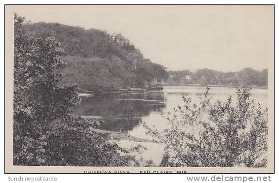 Wisconsin Eau Claire Chippwa River Albertype - Eau Claire