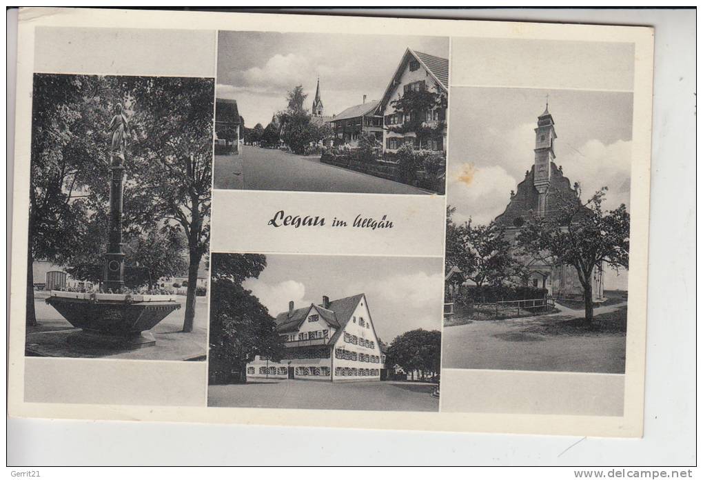 8945 LEGAU, Mehrbildkarte1959 - Mindelheim