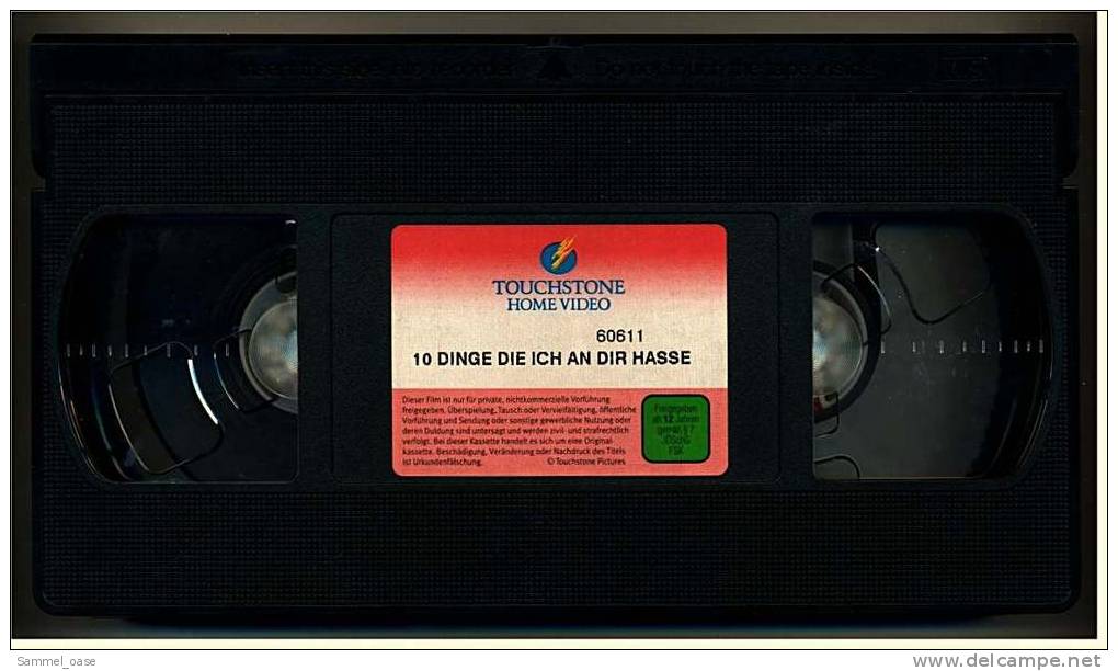 VHS Video  -  10 Dinge, Die Ich An Dir Hasse  -  Mit Heath Ledger , Julia Stiles , Gil Junger (Regisseur) - Autres & Non Classés