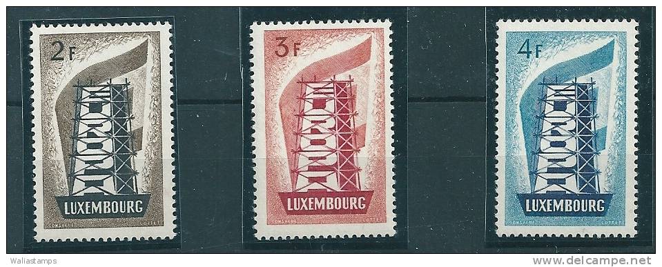 Luxembourg 1956 Europa SG 609-11 MNH** - Andere & Zonder Classificatie