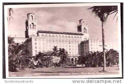 Fl Palm Beach Breakers Hotel RPPC - Palm Beach