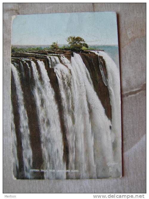 Zimbabwe RHODESIA - Victoria Falls From Livingstone Island     D100051 - Simbabwe