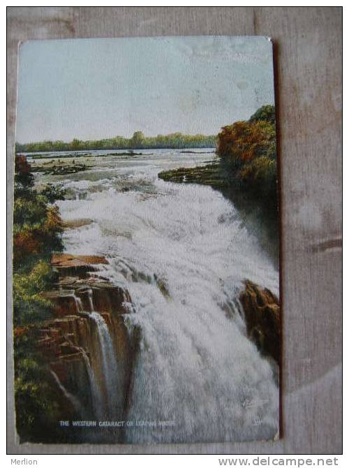 Zimbabwe RHODESIA - Victoria Falls  -The Western Cataract  Or Leaping Water      D100053 - Simbabwe